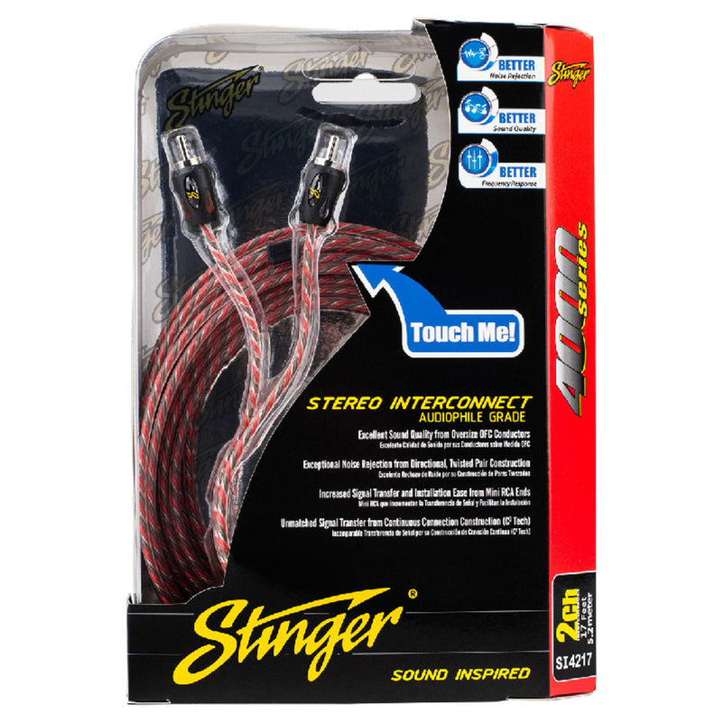 Stinger SI4217 17ft RCA Cable