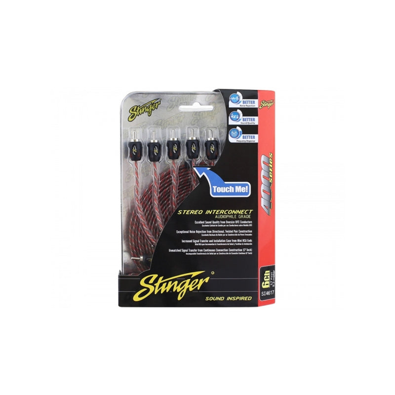 Stinger SI4617 17ft RCA Cable